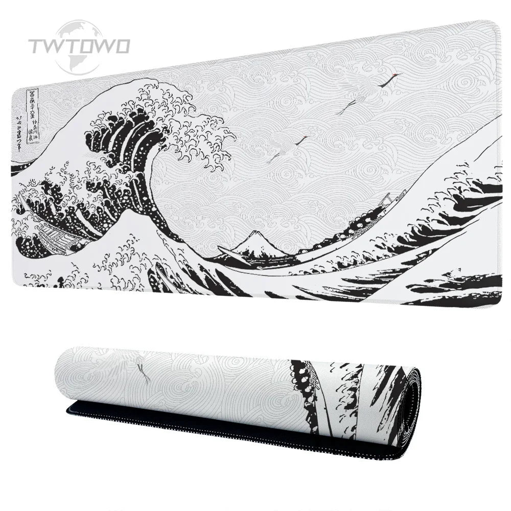 The Great Wave off Kanagawa Desk Mat