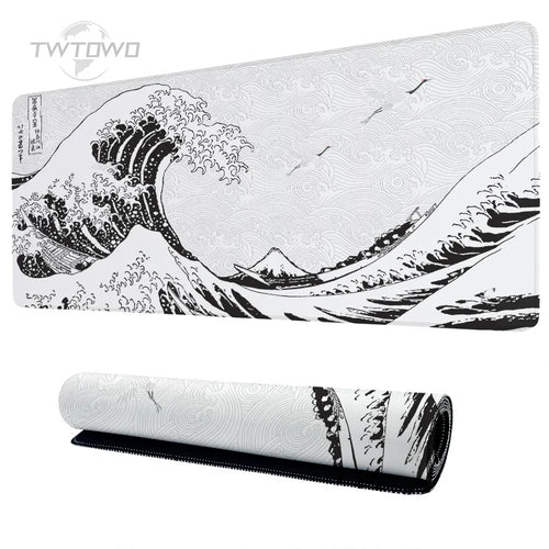The Great Wave off Kanagawa Desk Mat