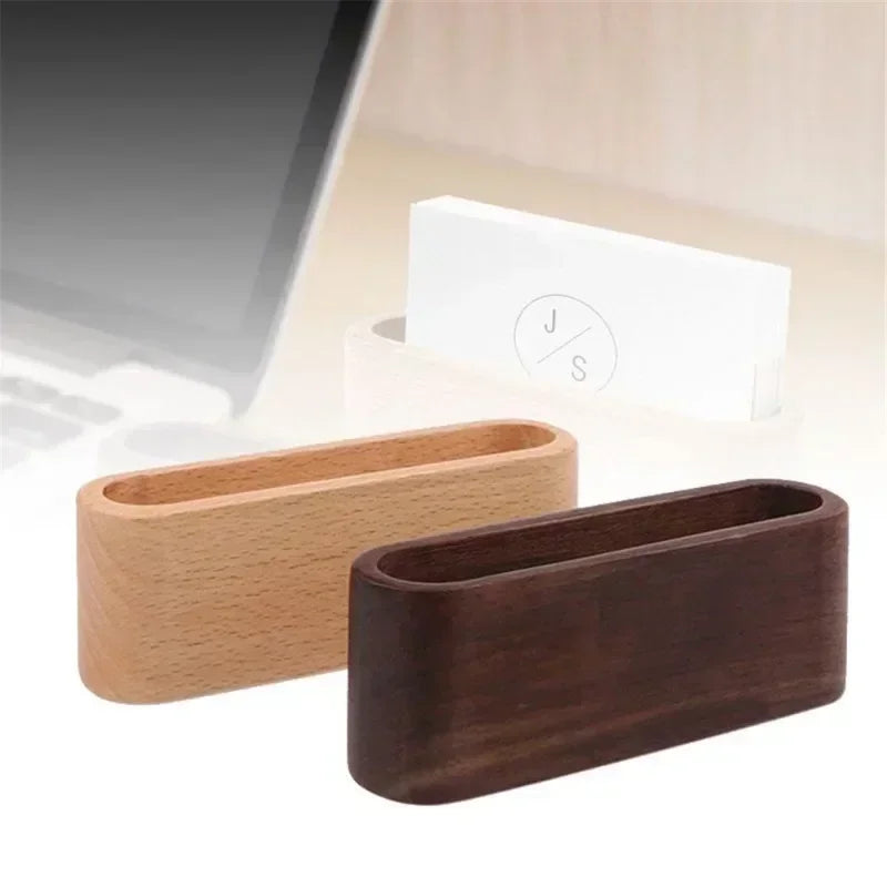 Wooden Business Card Holder 