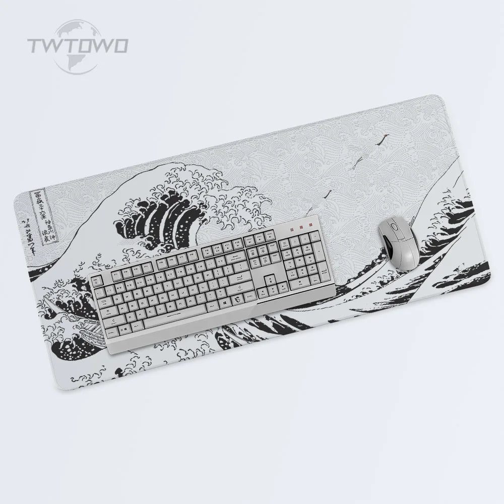 The Great Wave off Kanagawa Desk Mat